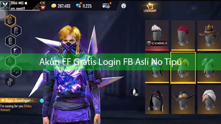 Akun Ff Gratis Login Fb Asli No Tipu