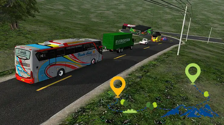 Apa itu Mod Map Bussid Tawangmangu