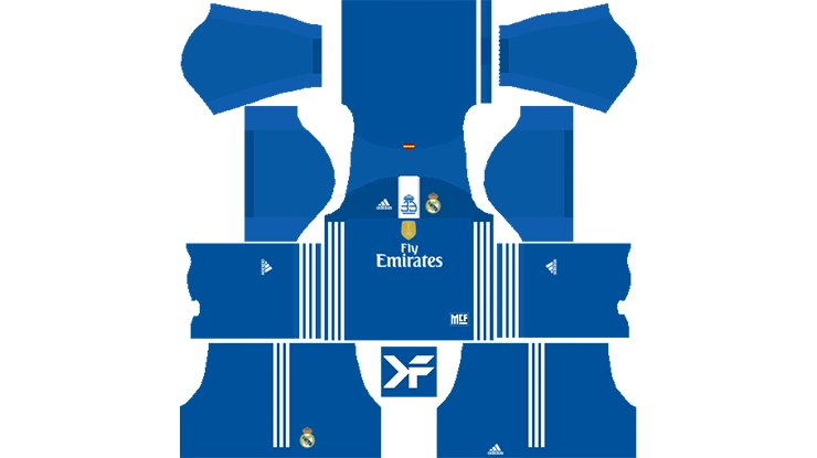 Dream League Soccer Madrid Goalkeeper Home Kit