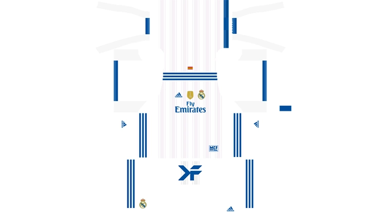 DLS Real Madrid Home Kit