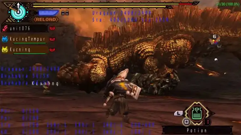 Download Cheat Monster Hunter 3RD PPSSPP