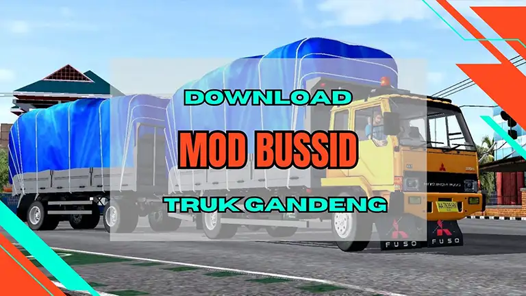 Download Mod Bussid Truk Gandeng Muatan Bisa Belok
