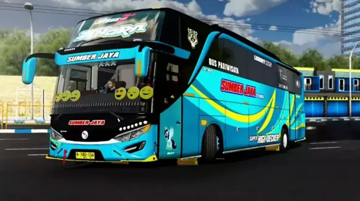 Keunggulan Livery BUSSID Sumber Jaya