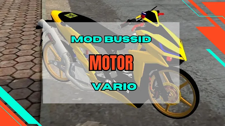 Mod Bussid Motor Vario 125, 150 dan 160 Full Modif