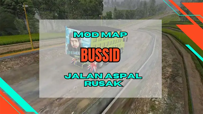 Mod Map Bussid Jalan Aspal Rusak dan Ekstrim