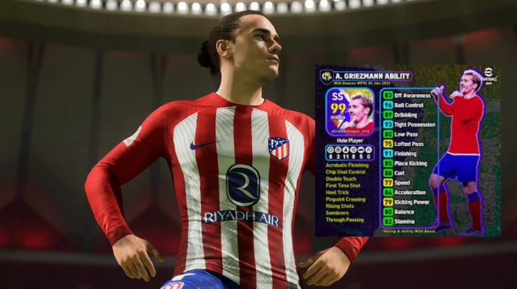 Racikan Griezmann eFootball